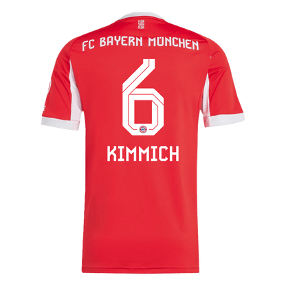 Camiseta KIMMICH #6 Bayern Munich 2025/26 Primera Equipación - Version Hincha - Calidad premium