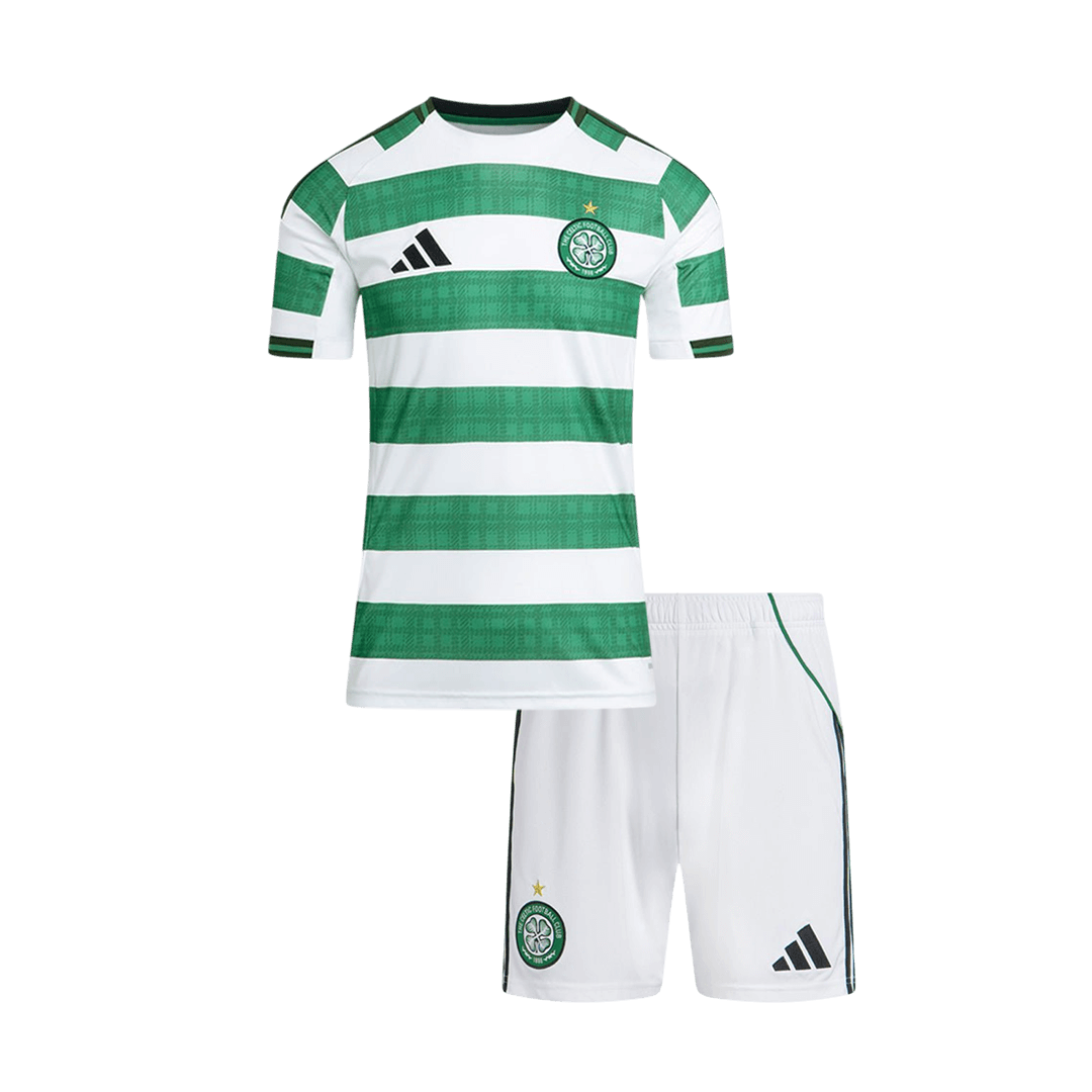 Conjunto Infantil Celtic 2025/26 Primera Equipación camiseta de fútbol