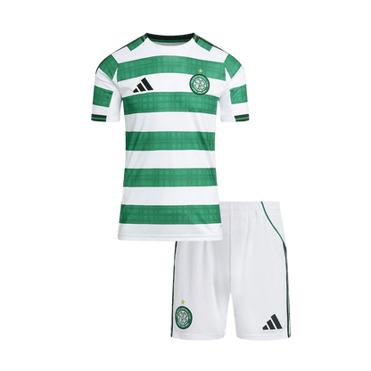 Conjunto Infantil Celtic 2025/26 Primera Equipación camiseta de fútbol