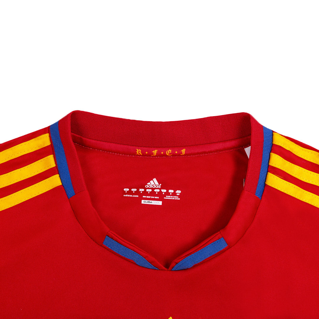 Retro 2010 DAVID VILLA #7 Spain Primera Equipación Copa del Mundo
