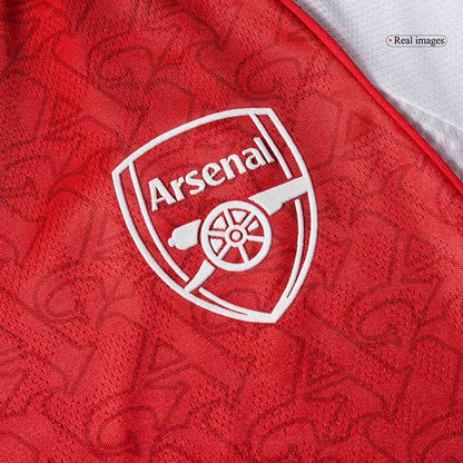 Tricouri Fotbal Arsenal SALIBA #2 Acasă 2025/26 Authentic