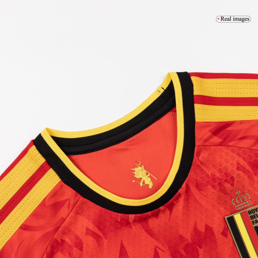 Camiseta Auténtica DE BRUYNE #7 Belgium 2026 Primera Equipación Copa del Mundo - Version Jugador