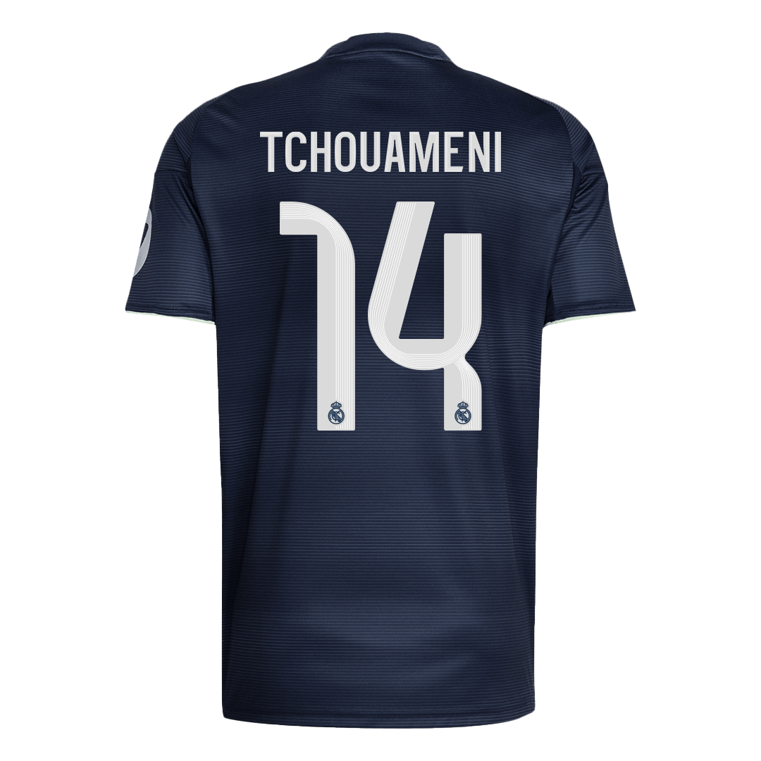 Camiseta TCHOUAMENI #14 Real Madrid 2025/26 Segunda Equipación - Versión Hincha - Calidad premium