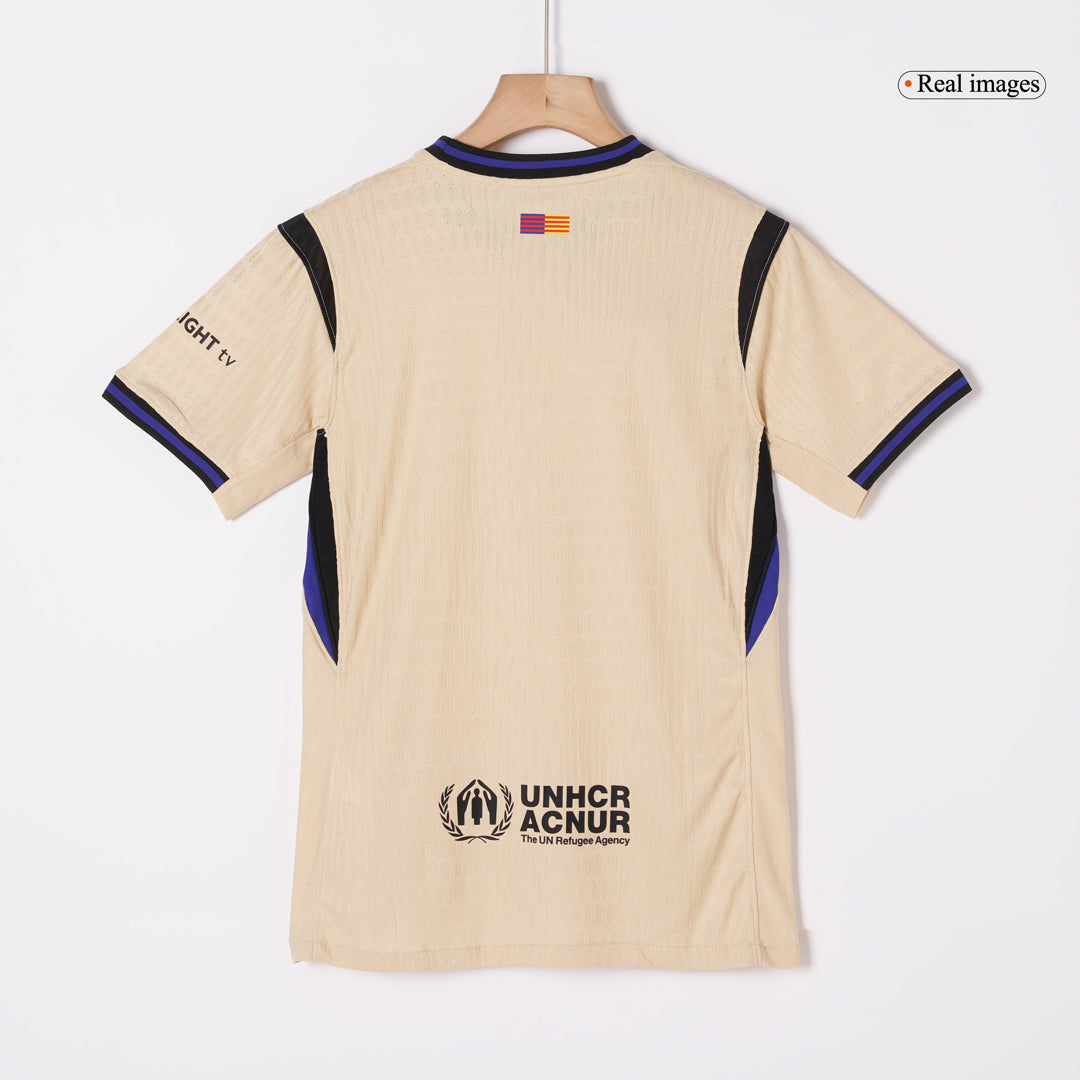 UCL Camiseta Auténtica ROONY #28 Barcelona 2025/26 Segunda Equipación - Version Jugador
