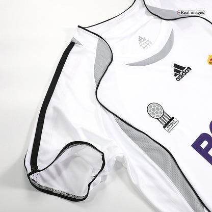 Retro 2006/07 SERGIO RAMOS #4 Real Madrid Primera Equipación