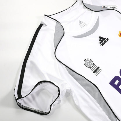 Tricouri Fotbal Vintage Real Madrid RAUL #7 Acasă 2006/07