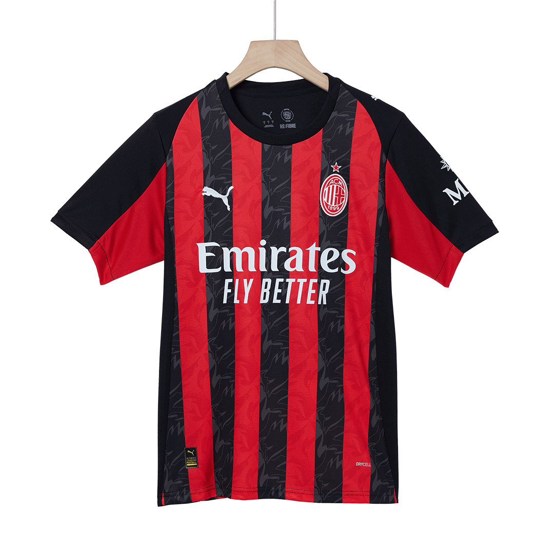 Tricouri Fotbal AC Milan PULISIC #11 Acasă 2025/26 - Premium