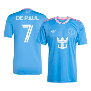 Tricouri Fotbal Inter Miami CF DE PAUL #7 Treilea 2025