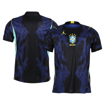 Camiseta Auténtica Brazil 2026 Segunda Equipación Copa del Mundo - Version Jugador