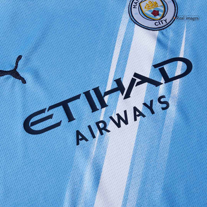 Miniconjunto Manchester City 2025/26 Primera Equipación-Camisetas Pasion Shop