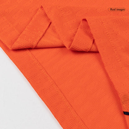 Camiseta Auténtica VIRGIL #4 Netherlands 2026 Primera Equipación Copa del Mundo - Version Jugador