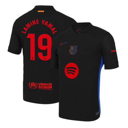 Camiseta LAMINE YAMAL #19 Barcelona 2024/25 Segunda Equipación - Versión Jugador