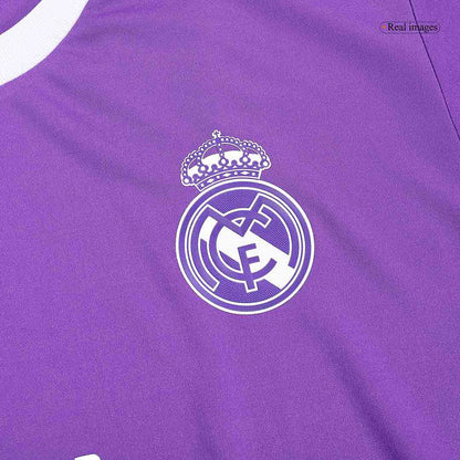 Camiseta Retro 2016/17 Benzema #9 Real Madrid Manga Larga