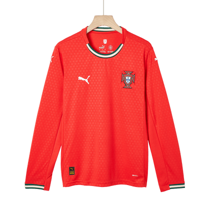 Tricouri Fotbal Portugalia Acasă 2025 Mânecă Lungă