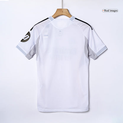 Tricouri Fotbal Real Madrid HUIJSEN #24 Acasă 2025/26 Authentic - Premium