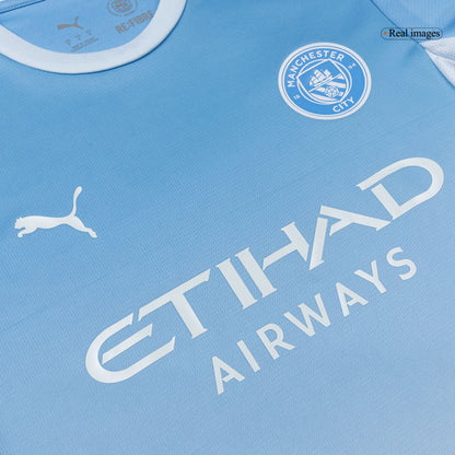 Camiseta HAALAND #9 Manchester City 2026/27 Primera Equipación - Versión Hincha