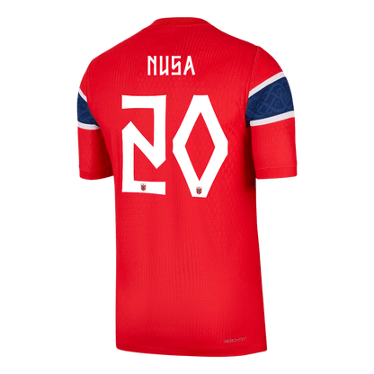 Camiseta Auténtica NUSA #20 Norway 2026 Primera Equipación Copa del Mundo - Version Jugador