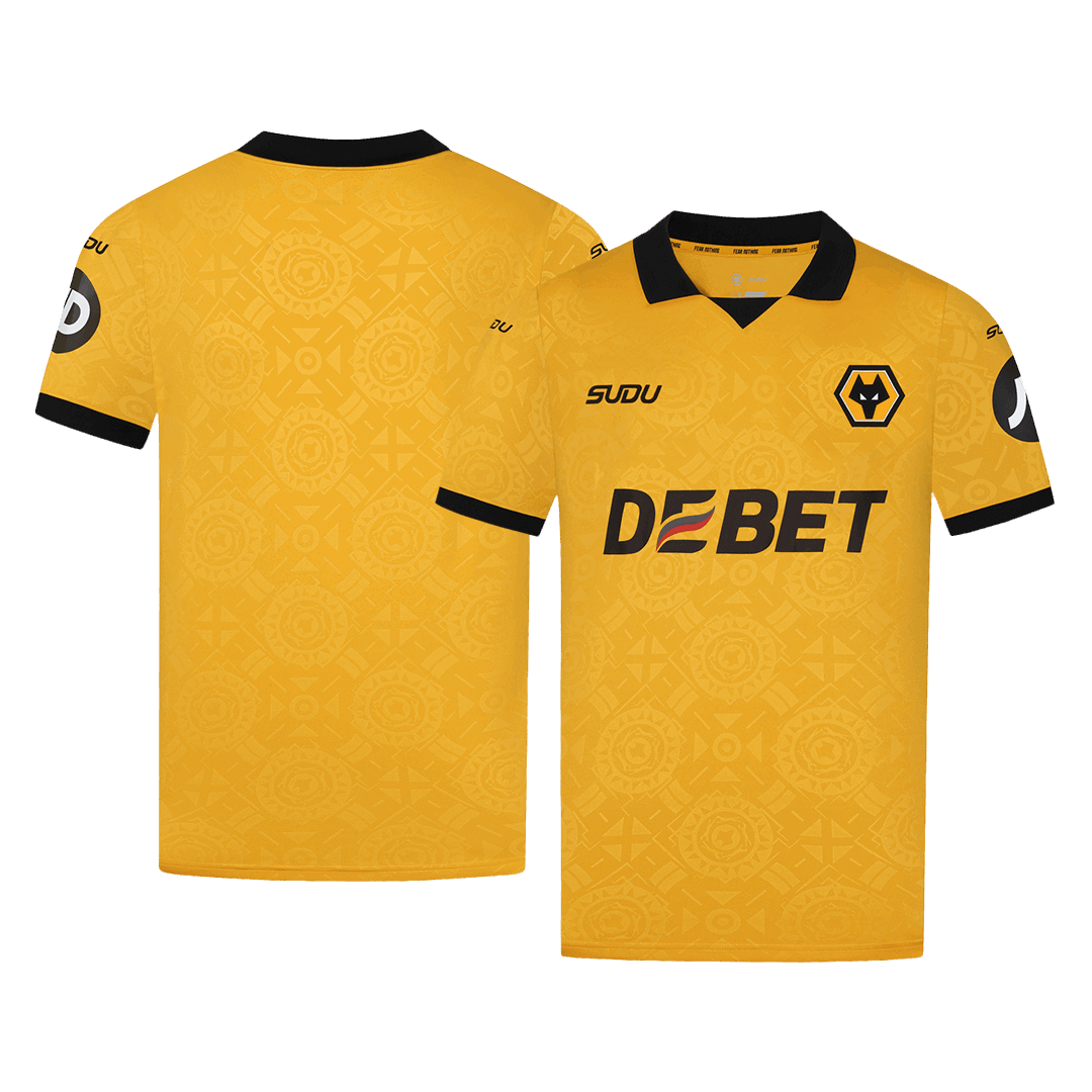 Camiseta Wolverhampton Wanderers 2025/26 Primera Equipación-Versión Hincha