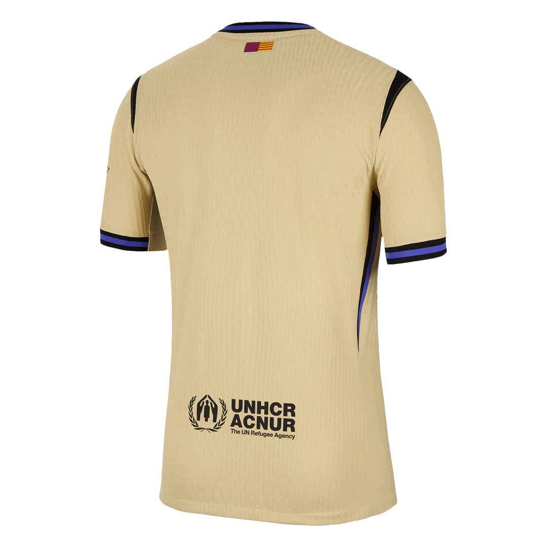 Camiseta Auténtica Barcelona 2025/26 Segunda Equipación-Versión Jugador-Camisetas Pasion Shop