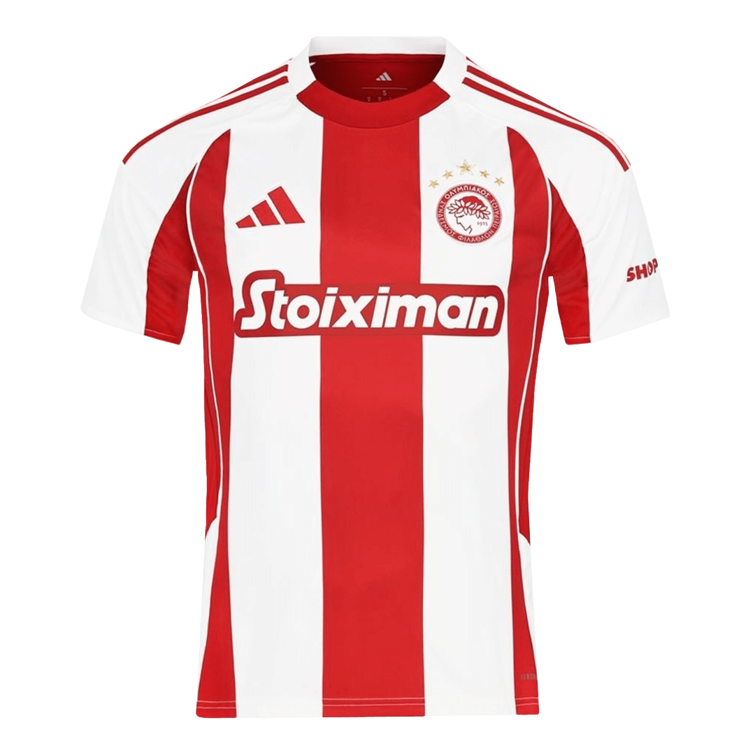 Camiseta Olympiakos 2025/26 Primera Equipación - Versión Hincha