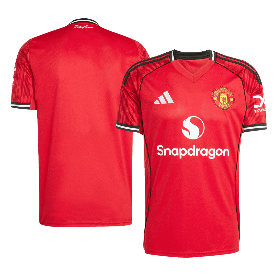 Tricouri Fotbal Manchester United Acasă 2025/26 - Premium