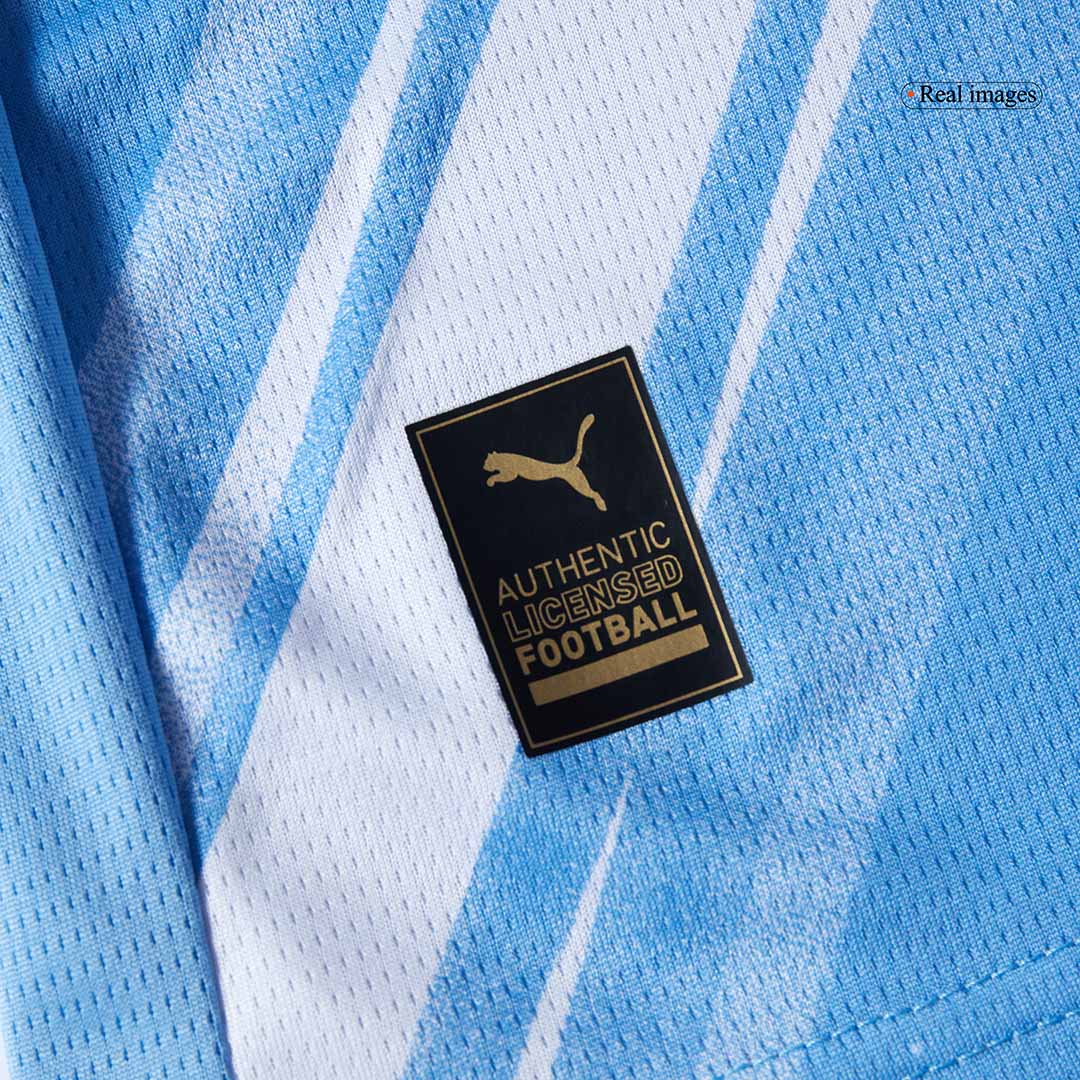 Conjunto Infantil Completo Manchester City 2025/26 Primera Equipación Kids-Camisetas Pasion Shop