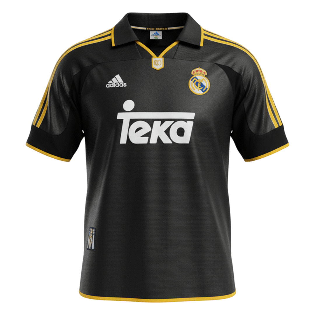Retro 1999/01 Real Madrid Segunda Equipación camiseta de fútbol 2025/26
