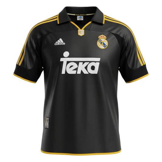 Retro 1999/01 Real Madrid Segunda Equipación camiseta de fútbol 2025/26