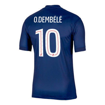 Tricouri Fotbal PSG O.DEMBÉLÉ #10 Acasă 2025/26 - Premium (mărime mare)
