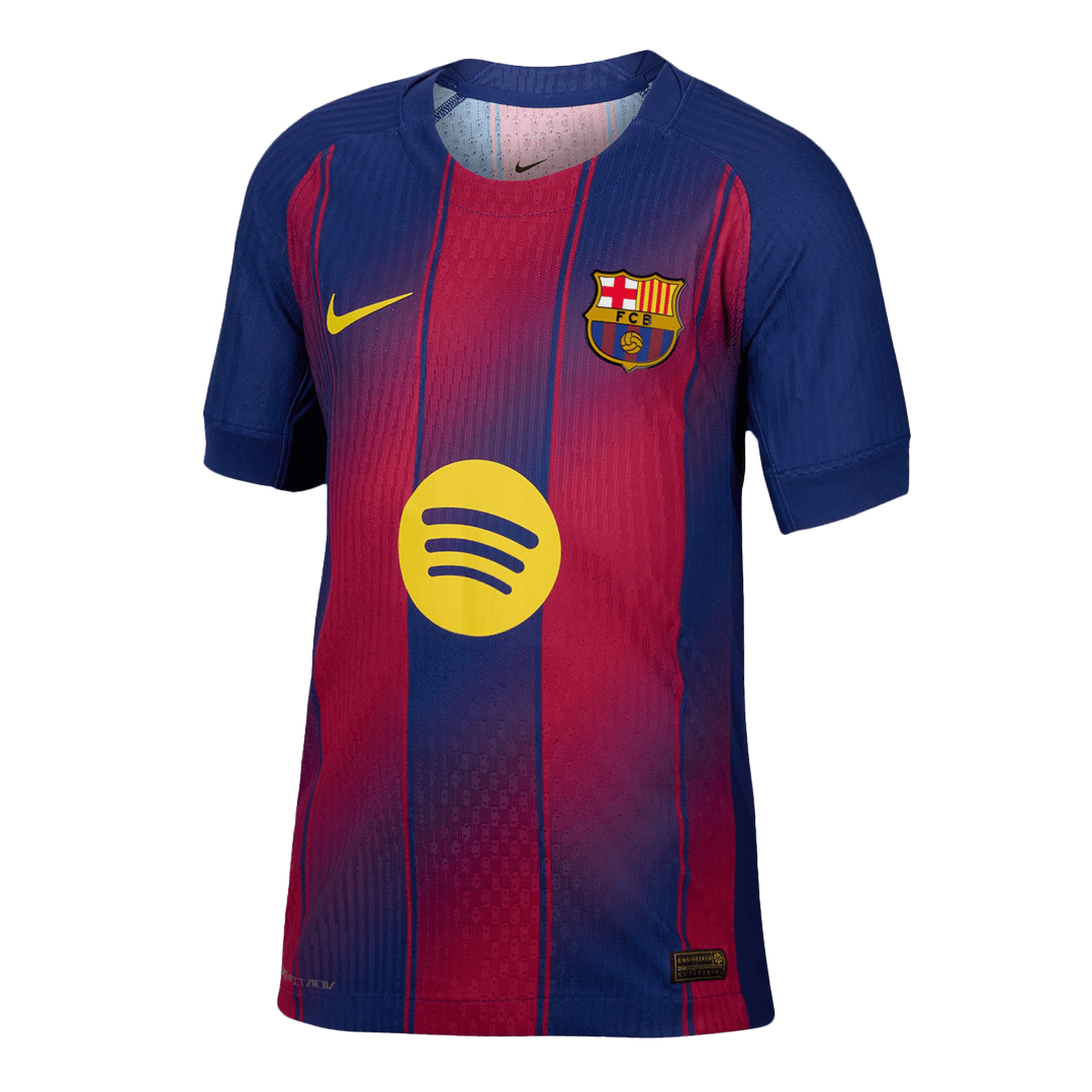 Camiseta Auténtica LEWANDOWSKI #9 Barcelona 2025/26 Primera Equipación-Versión Jugador-Camisetas Pasion Shop