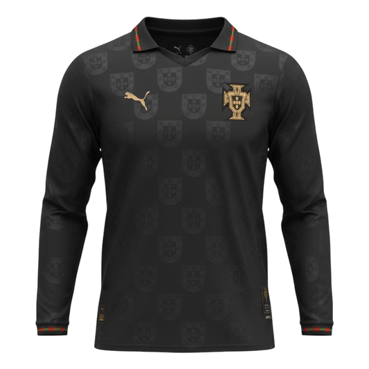 Manga Larga Portugal 2026 Edición Especial Especial Copa del Mundo -Versión Hincha camiseta de fútbo
