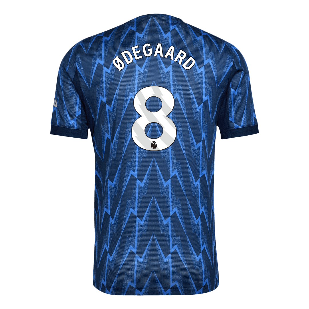 Camiseta Auténtica ØDEGAARD #8 Arsenal 2025/26 Segunda Equipación-Versión Jugador-Camisetas Pasion Shop