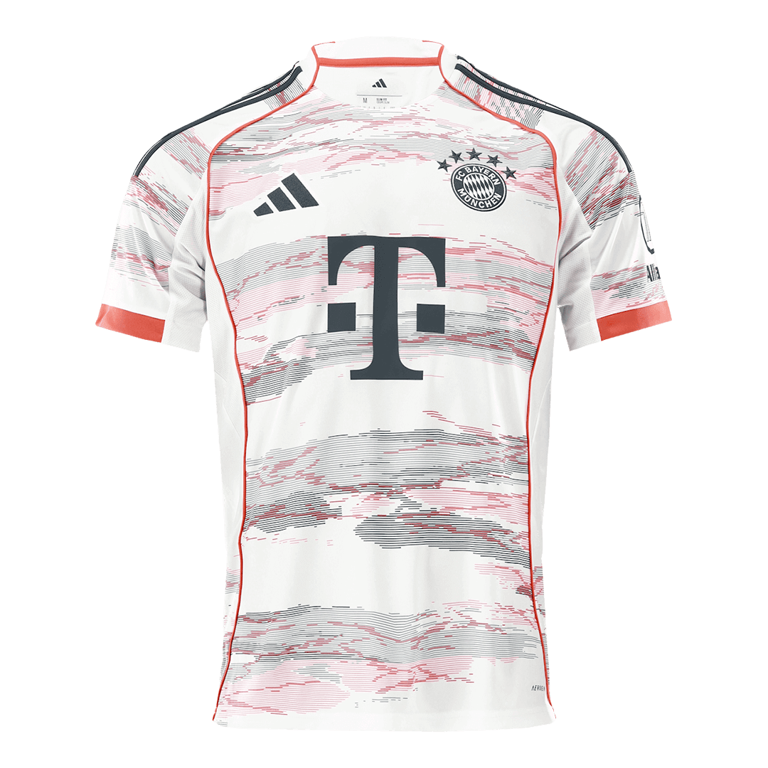 Tricouri Fotbal Bayern Munchen UPAMECANO #2 Deplasare 2025/26
