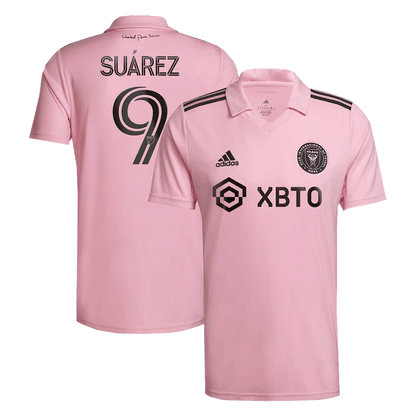 Tricouri Fotbal Inter Miami CF SUÁREZ #9 Acasă 2022 (mărime mare)