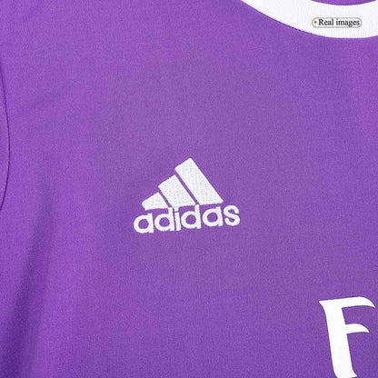 Camiseta Retro 2016/17 Sergio Ramos #4 Real Madrid Manga Larga