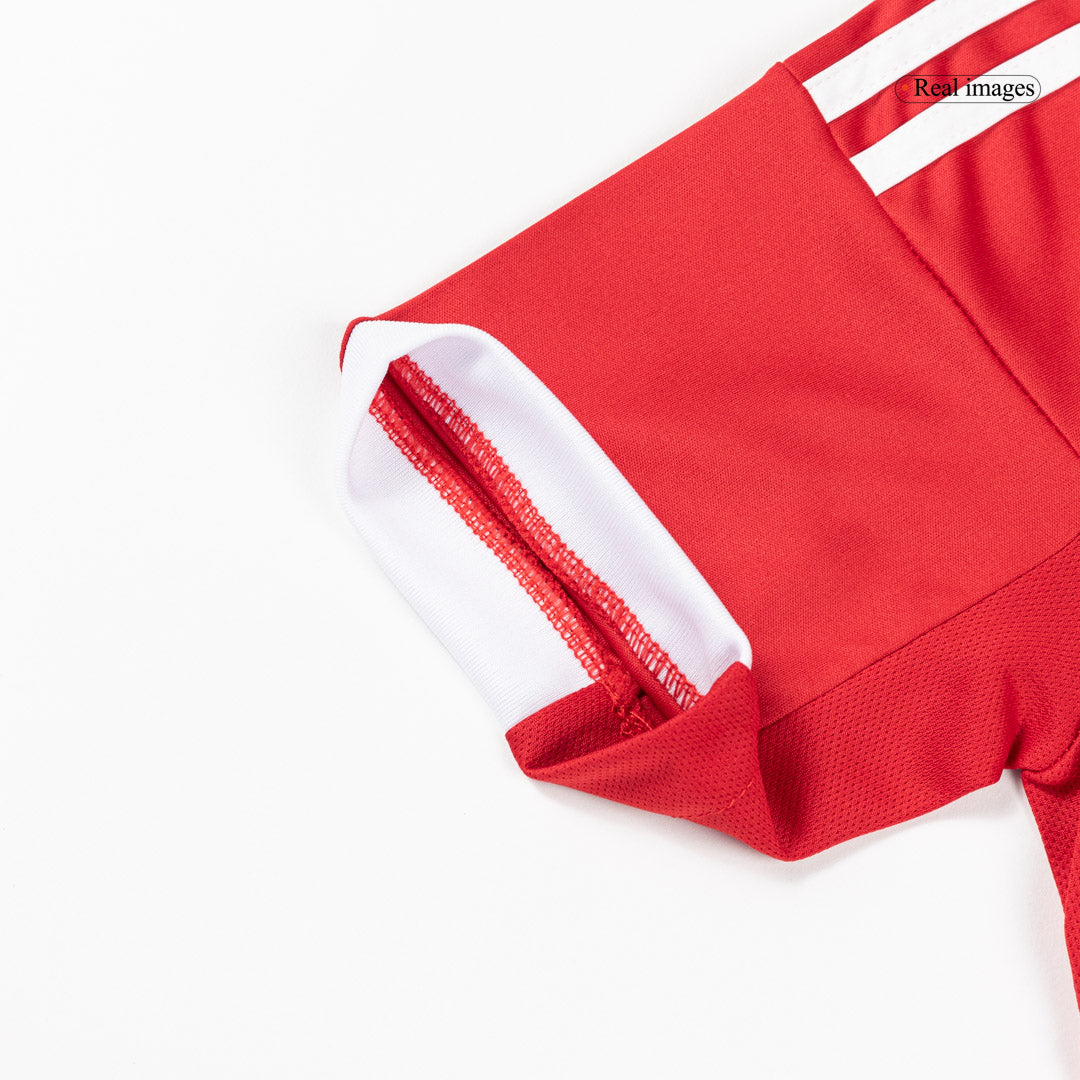 Conjunto Infantil Completo Liverpool 2025/26 Primera Equipación