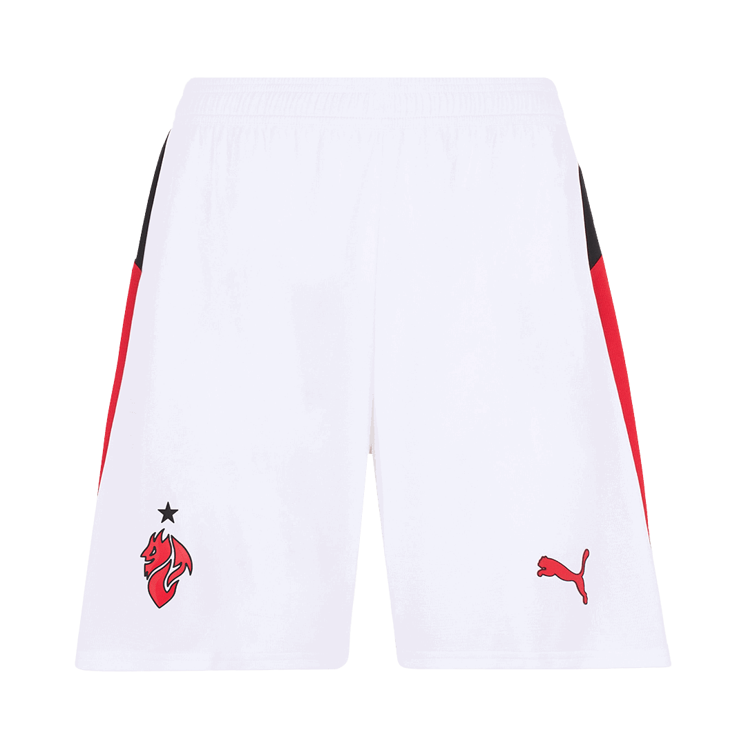 Pantalón Corto AC Milan 2025/26 Segunda Equipación Hombre camiseta de fútbol