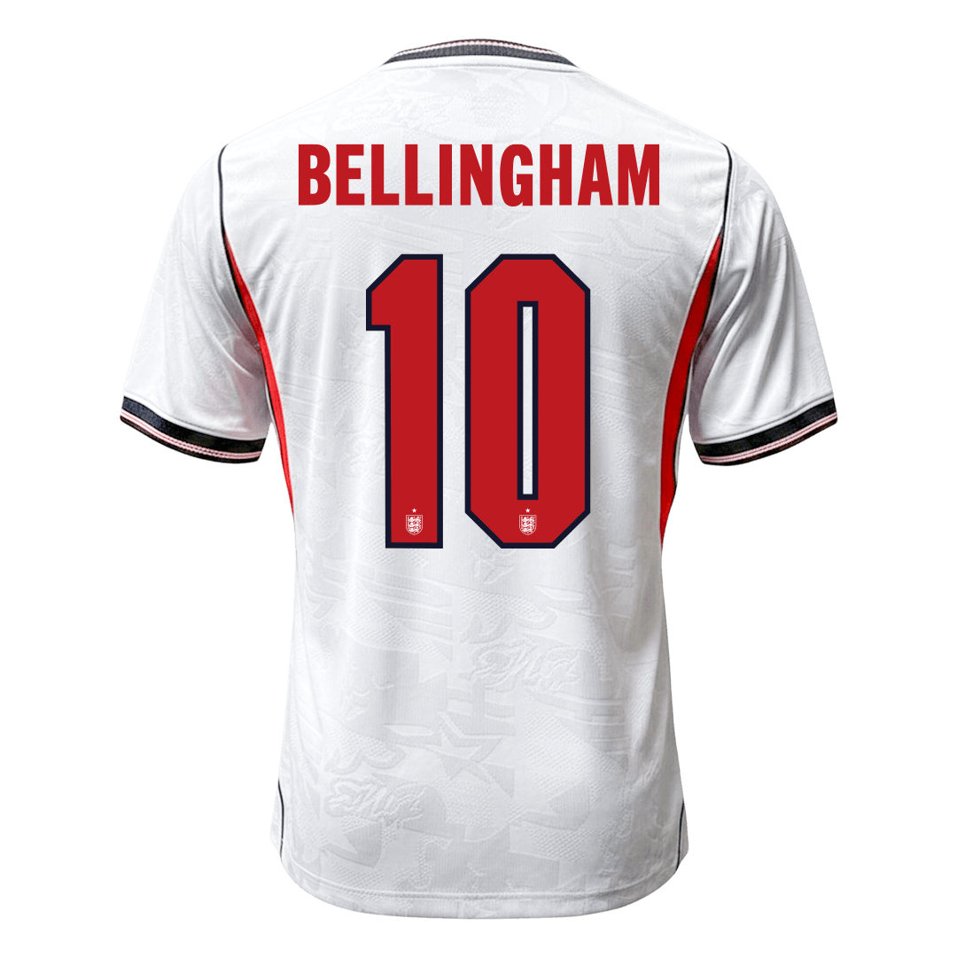 Camiseta Auténtica BELLINGHAM #10 England 2026 Primera Equipación Copa del Mundo - Version Jugador