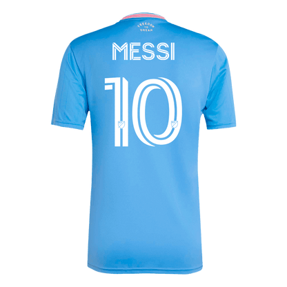Tricouri Fotbal Inter Miami CF MESSI #10 Treilea 2025 (mărime mare)