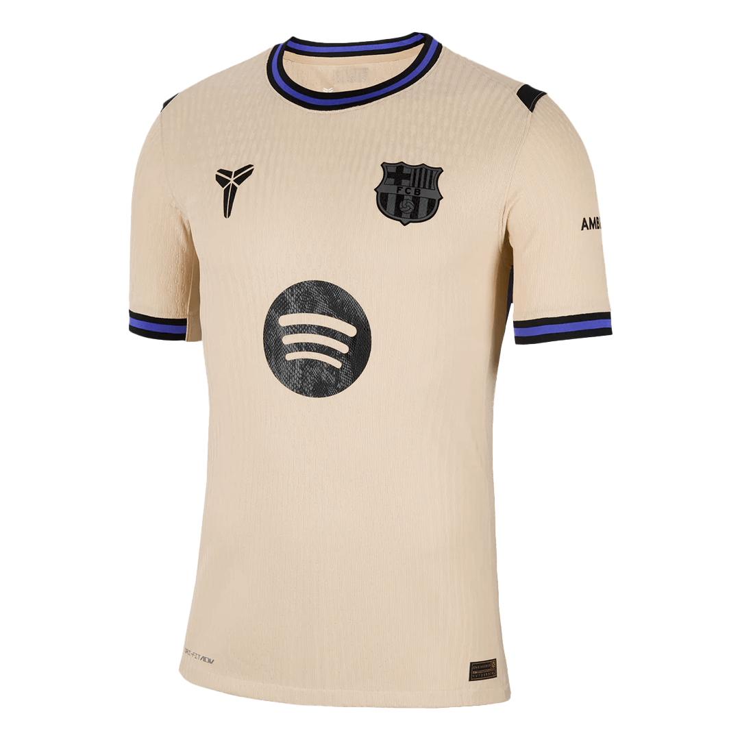 UCL Camiseta Auténtica ROONY #19 Barcelona 2025/26 Segunda Equipación - Version Jugador