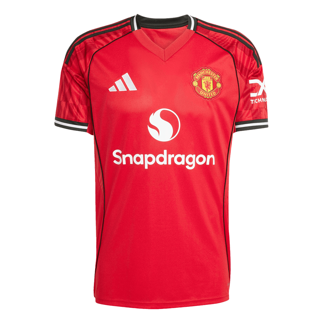 Tricouri Fotbal Manchester United Acasă 2025/26 - Premium