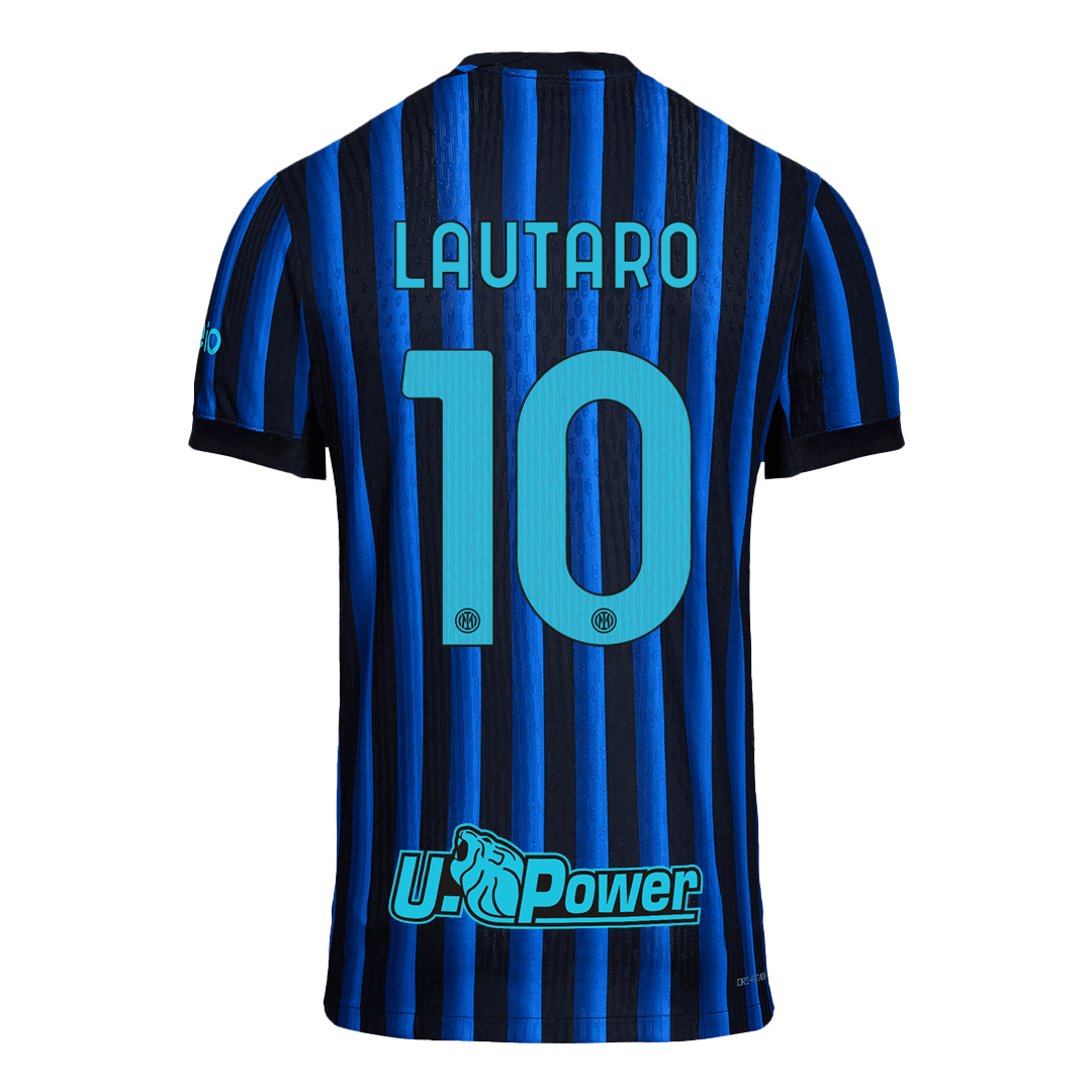 Camiseta Auténtica LAUTARO #10 Inter de Milán 2025/26 Primera Equipación-Versión Jugador-Camisetas Pasion Shop