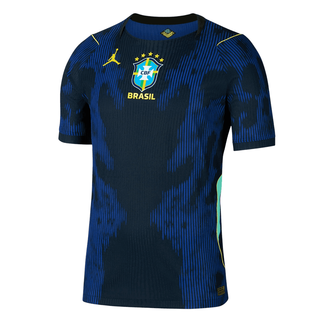 Camiseta Auténtica Brazil 2026 Segunda Equipación Copa del Mundo - Version Jugador