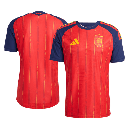 Camiseta Auténtica Spain 2026 Primera Equipación Copa del Mundo - Version Jugador
