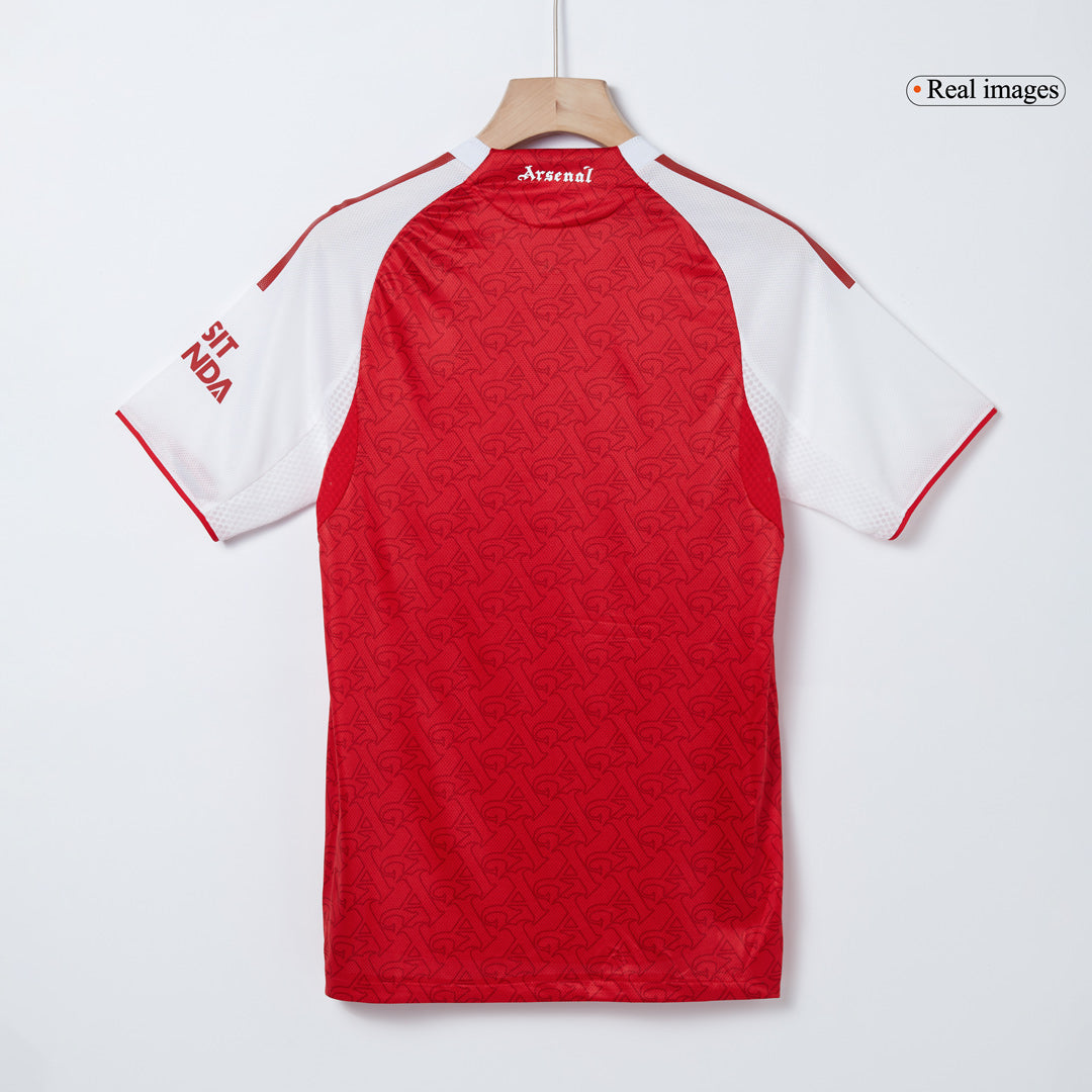 Conjunto Completo Auténtico Arsenal 2025/26 Primera Equipación-Camisetas Pasion Shop