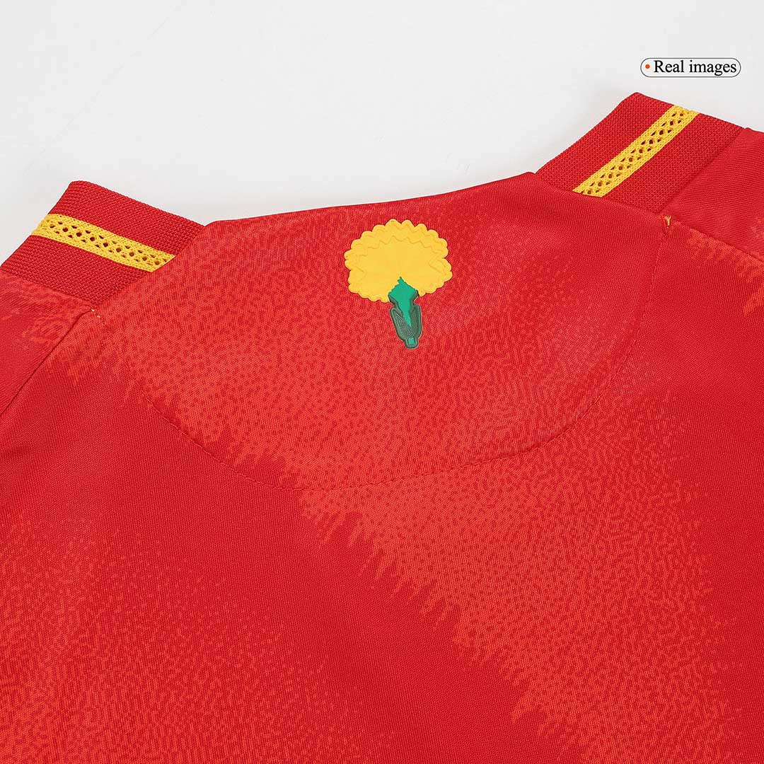 Auténtica LAMINE YAMAL #19 España 2024 Primera Equipacion - Version Jugador