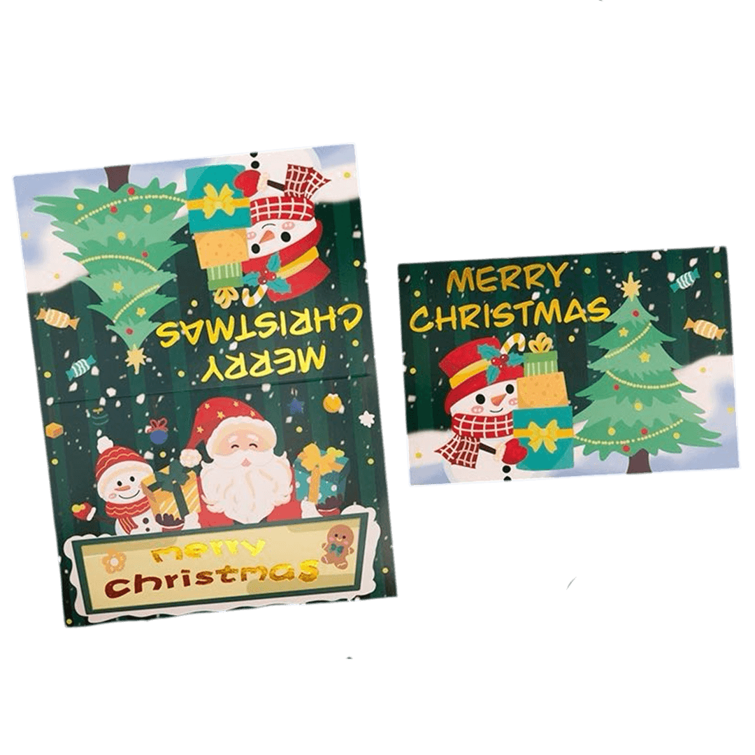 Card de Crăciun Personalizat - Mesaj Personalizat