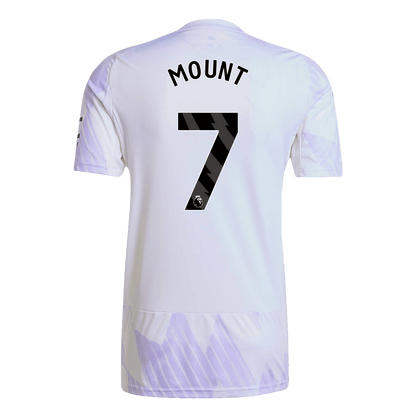 Camiseta MOUNT #7 Manchester United 2025/26 Segunda Equipación - Versión Hincha