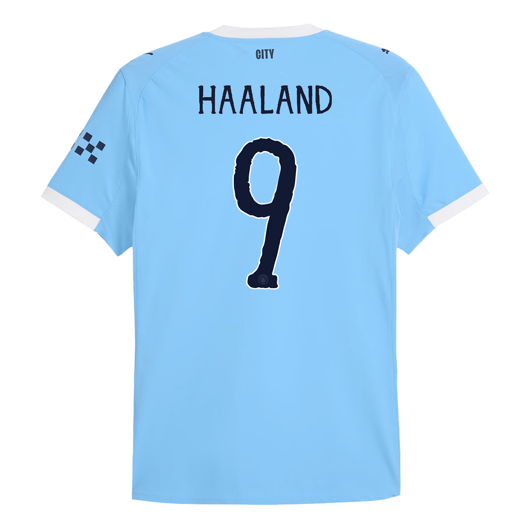 Camiseta HAALAND #9 Manchester City 2025/26 Copa Mundial de Clubes Primera Equipación Hombre-Versión Jugador-Camisetas Pasion Shop