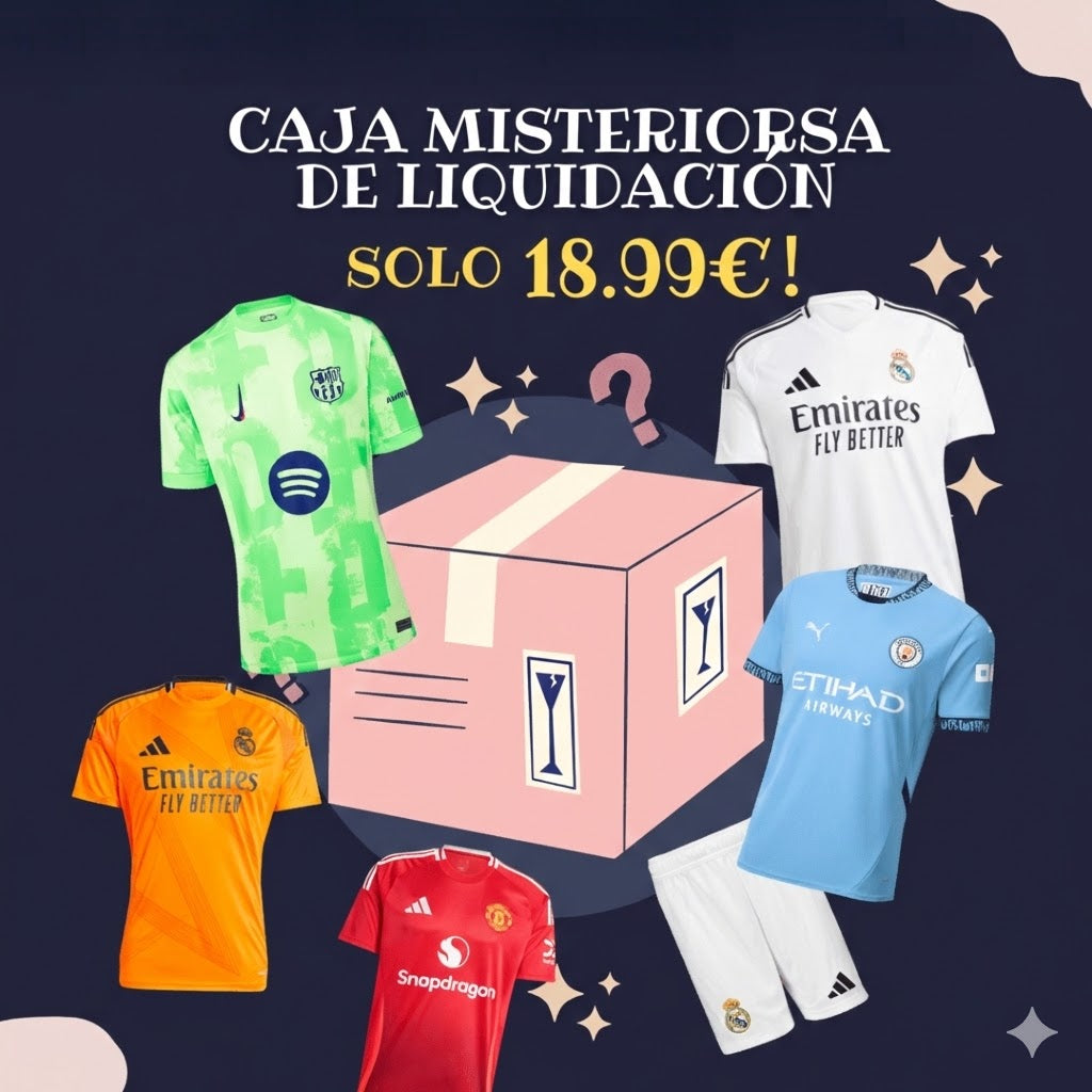 Caja Misteriosa de Liquidación camiseta de fútbol 2025/26